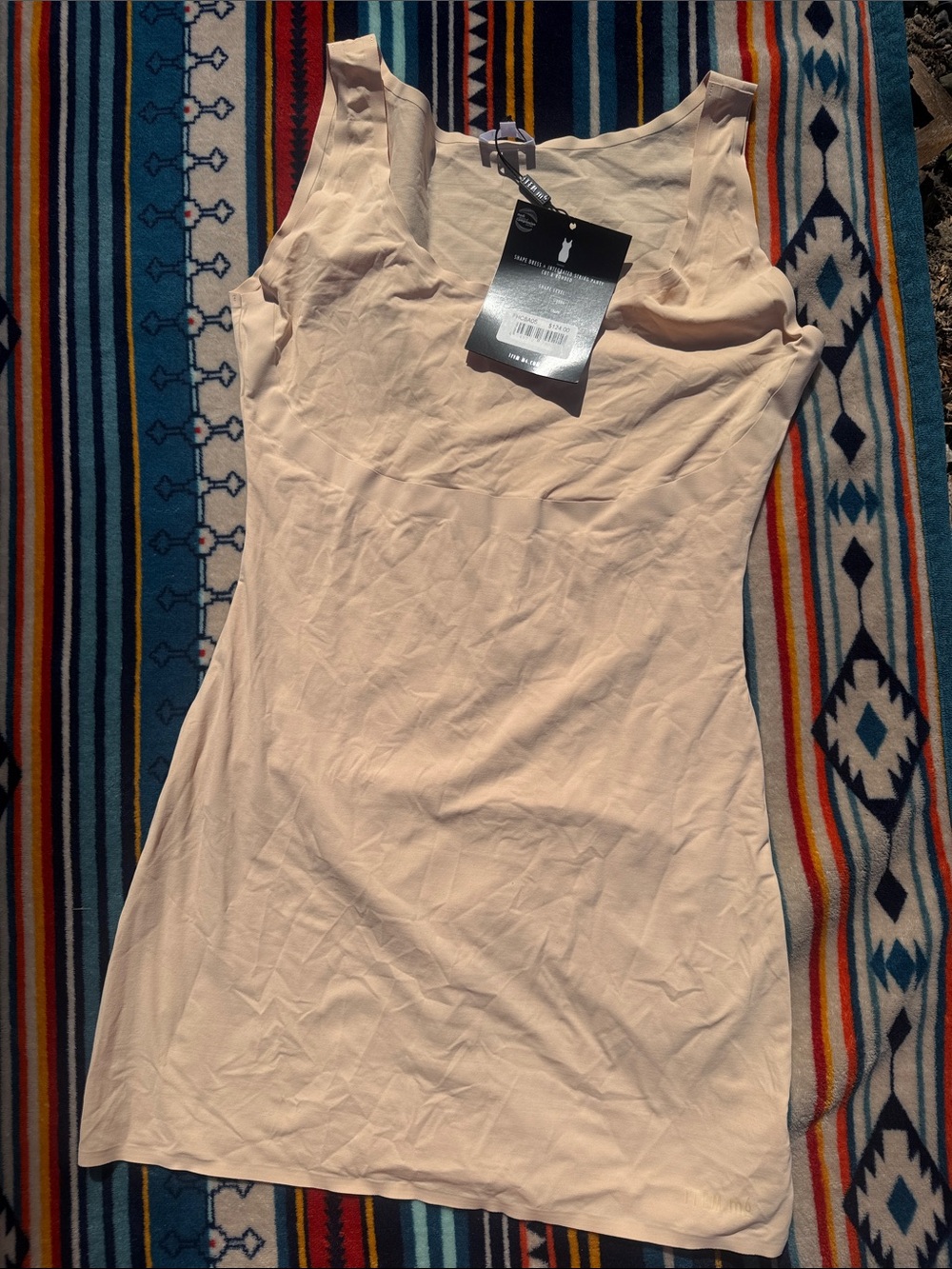 Item m6 shape wear dress and integrated string panty cut and bonded